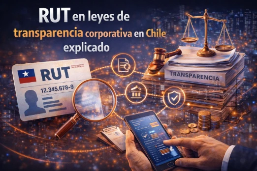 RUT en leyes de transparencia corporativa en Chile explicado