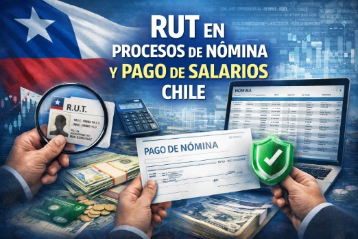 RUT en procesos de nómina y pago de salarios Chile