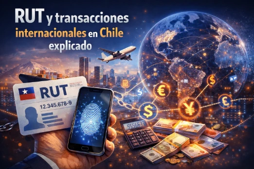 RUT y transacciones internacionales en Chile explicado