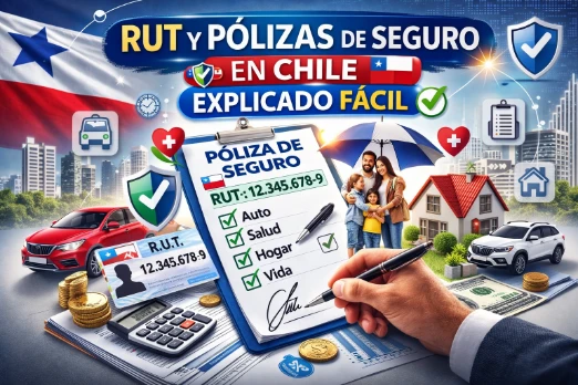 RUT y pólizas de seguro en Chile explicado fácil
