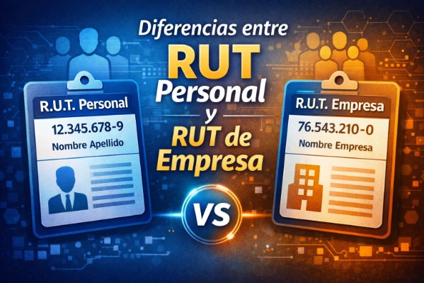 Diferencias entre RUT personal y RUT de empresa