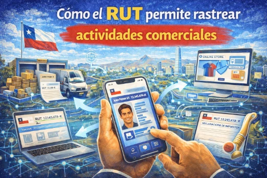 Cómo el RUT permite rastrear actividades comerciales